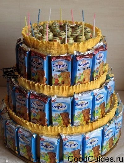 Торт на день рождения в садик своими 